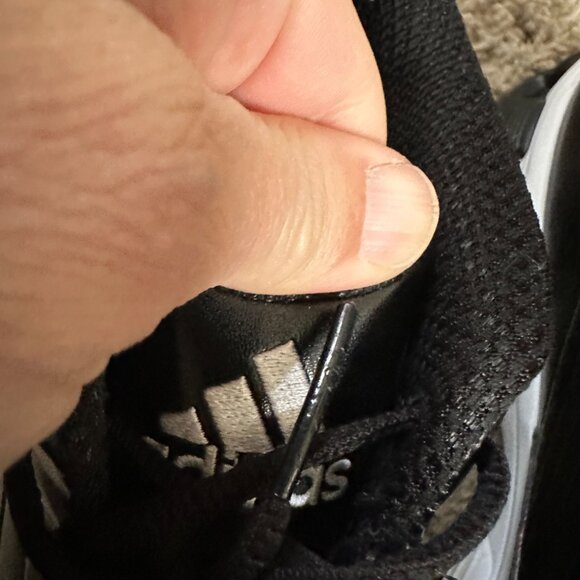 Adidas Falcon Low Vintage Trainers Mens Black White Shoes 14 G 48014 Adituff - Picture 4 of 10